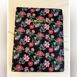 MAGAZINE AND TRACT FOLDER. TROPICAL FLOWERS. HAND MADE QUALITY YOU CAN SEE.
